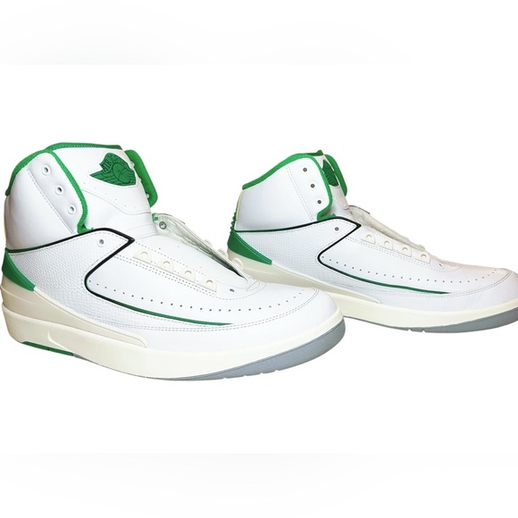 Air Jordan 2 Retro Lucky Green DR8884-103 Men Sneakers SZ 13 LIMITED EDITION NEW - Picture 4 of 9